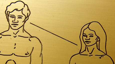 Alguns ficaram incomodados que a mulher parece ter uma atitude submissa em relação ao homem, com ele olhando para a frente, enquanto ela não Alguns ficaram incomodados que a mulher parece ter uma atitude submissa em relação ao homem, com ele olhando para a frente, enquanto ela não