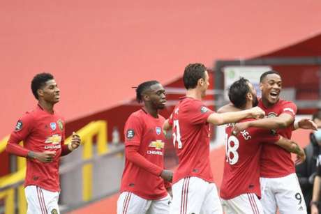 Manchester United deu show diante do Bournemouth (PETER POWELL / POOL / AFP) Manchester United deu show diante do Bournemouth (PETER POWELL / POOL / AFP)