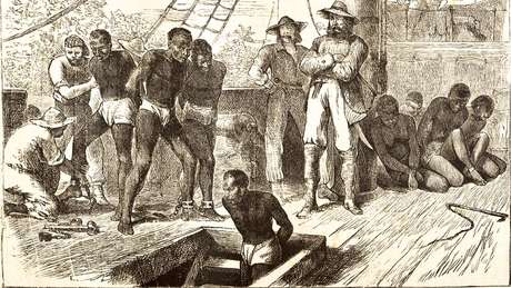O tráfico de pessoas da África para as Américas durou mais de três séculos