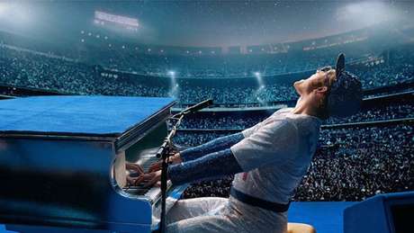 O Estádio Dodger de Los Angeles foi praticamente recriado para o filme Rocketman