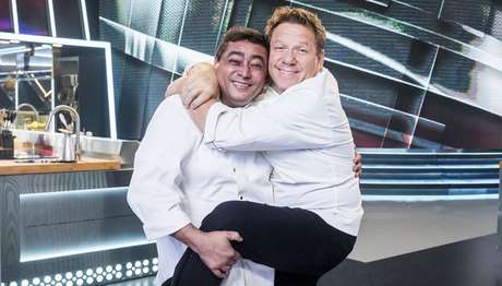 Divertidos, Batista e Claude Troisgros acrescentam tempero &agrave; competi&ccedil;&atilde;o com receitas de alta gastronomia