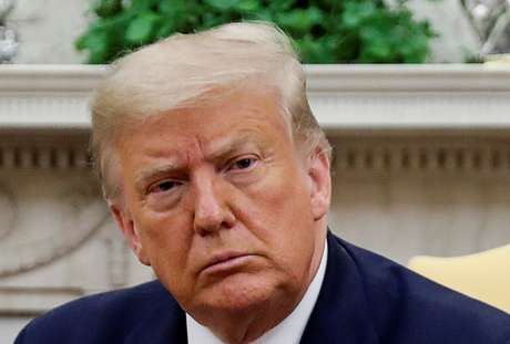 Presidente dos EUA, Donald Trump, no Salão Oval da Casa Branca
30/07/2020 REUTERS/Carlos Barria