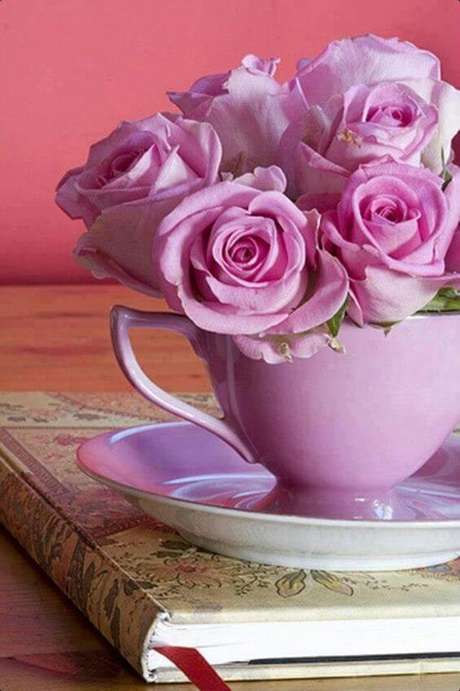 59. Flores rosa violeta – Via: Pinterest 59. Flores rosa violeta – Via: Pinterest