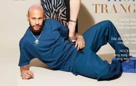 Neymar disse que está aprendendo a ser menos fechado (Foto: Reprodução / Harper's Bazaar) Neymar disse que está aprendendo a ser menos fechado (Foto: Reprodução / Harper's Bazaar)