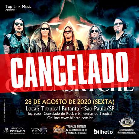 Queensrÿsche cancela vinda ao Brasil Queensrÿsche cancela vinda ao Brasil