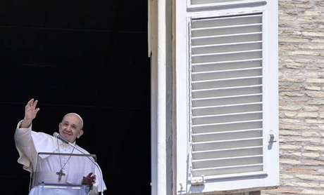 Papa Francisco durante Angelus no Vaticano