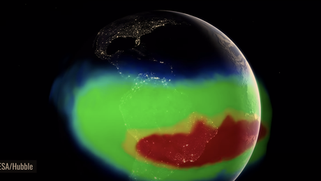 A Anomalia Magnética da América do Sul é pequena, mas está crescendo, e pode afetar satélites e espaçonaves