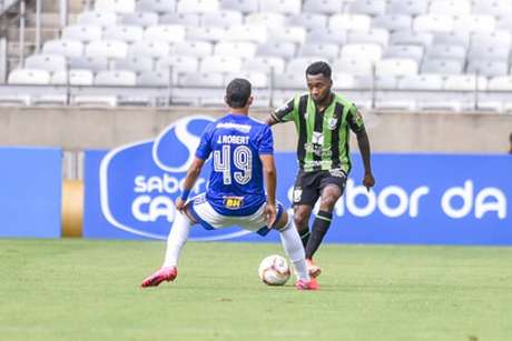 No único duelo do ano, Raposa e Coelho ficaram empatado em 1 a 1 em jogo válido pelo Campeonato Mineiro-Mourão Panda/América-MG)