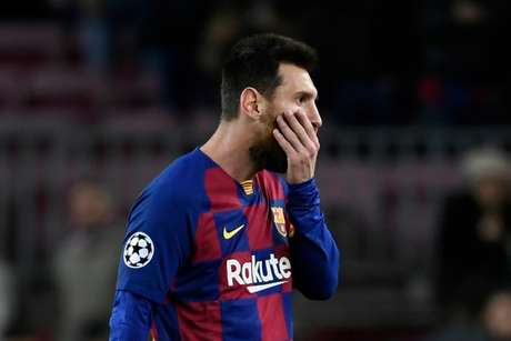 Messi era esperado para fazer exames de coronavírus e participar do treino (Foto: Lluis Gene/AFP) Messi era esperado para fazer exames de coronavírus e participar do treino (Foto: Lluis Gene/AFP)