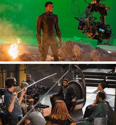 O ator nos sets de 'Vingadores: Ultimato' e 'Pantera Negra': a continuação do blockbuster renderia a ele um salário de astro do primeiro time de Hollywood O ator nos sets de 'Vingadores: Ultimato' e 'Pantera Negra': a continuação do blockbuster renderia a ele um salário de astro do primeiro time de Hollywood