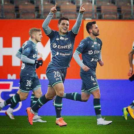 Conrado se destacou com a camisa do Figueirense na Série B de 2019 (Foto: Divulgação / Lechia Gdansk) Conrado se destacou com a camisa do Figueirense na Série B de 2019 (Foto: Divulgação / Lechia Gdansk)