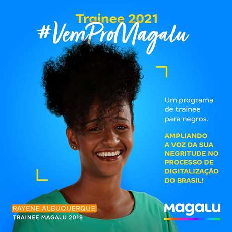 Anúncio do primeiro processo seletivo exclusivo para admissão de trainees negros pelo Magazine Luiza gerou polêmica nas redes sociais Anúncio do primeiro processo seletivo exclusivo para admissão de trainees negros pelo Magazine Luiza gerou polêmica nas redes sociais