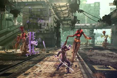 Este é o mais novo RPG da Bandai Namco, com gráficos em estilo anime. Este é o mais novo RPG da Bandai Namco, com gráficos em estilo anime.