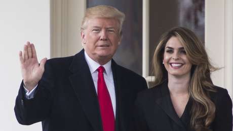 Hope Hicks é uma das assessoras mais próximas de Trump