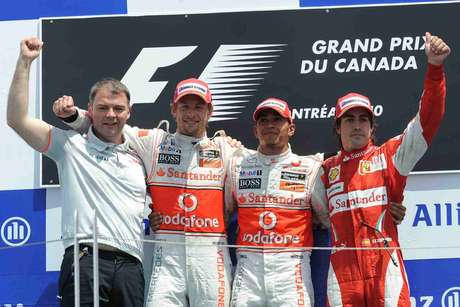 13 – Em uma corrida cheia de alternativas, Lewis Hamilton venceu o GP do Canadá de 2010, a 13ª conquista na carreira 