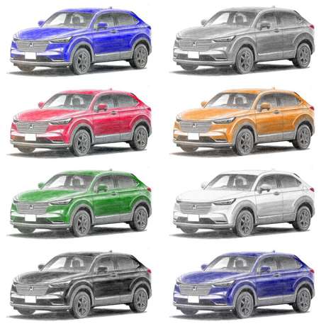 Mr. Kuruma fez o carro em todas as cores em que é vendido no Japão, mas nem todas vêm para o Brasil. Mr. Kuruma fez o carro em todas as cores em que é vendido no Japão, mas nem todas vêm para o Brasil.