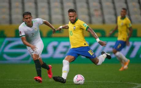 Apesar de não marcar, Neymar foi destaque contra Bolívia - Lucas Figueiredo/CBF Apesar de não marcar, Neymar foi destaque contra Bolívia - Lucas Figueiredo/CBF