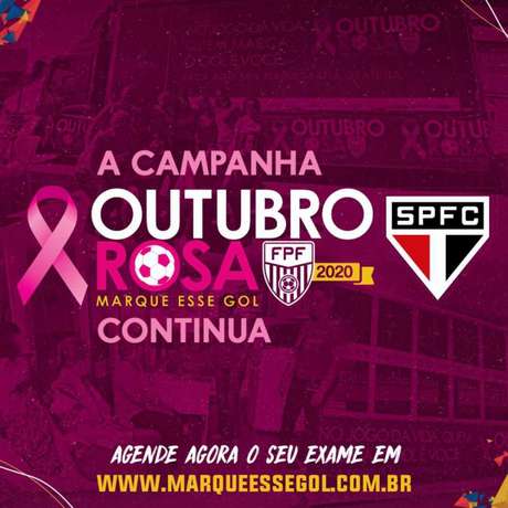 Por meio do projeto, é possível realizar exames e mamografia (Foto: Reprodução/Twitter @SaoPauloFC) Por meio do projeto, é possível realizar exames e mamografia (Foto: Reprodução/Twitter @SaoPauloFC)