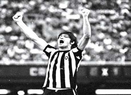 Rodolfo "El Lobo" Fischer defendeu o Glorioso por cinco temporadas:de 1972 a 1976 (Foto: Reprodução/Twitter oficial do Botafogo) Rodolfo "El Lobo" Fischer defendeu o Glorioso por cinco temporadas:de 1972 a 1976 (Foto: Reprodução/Twitter oficial do Botafogo)