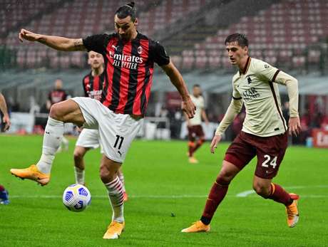 Milan e Roma somam apenas um ponto no Campeonato Italiano (Foto: MIGUEL MEDINA / AFP) Milan e Roma somam apenas um ponto no Campeonato Italiano (Foto: MIGUEL MEDINA / AFP)
