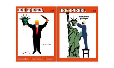 O bárbaro e o salvador da Pátria: Trump e Biden receberam tratamentos distintos da ‘Der Spiegel’ O bárbaro e o salvador da Pátria: Trump e Biden receberam tratamentos distintos da ‘Der Spiegel’