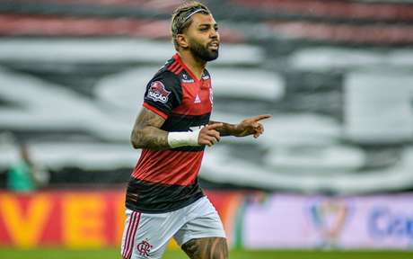 Gabigol voltou a ser titular do Flamengo (Foto: Nayra Halm/Fotoarena)