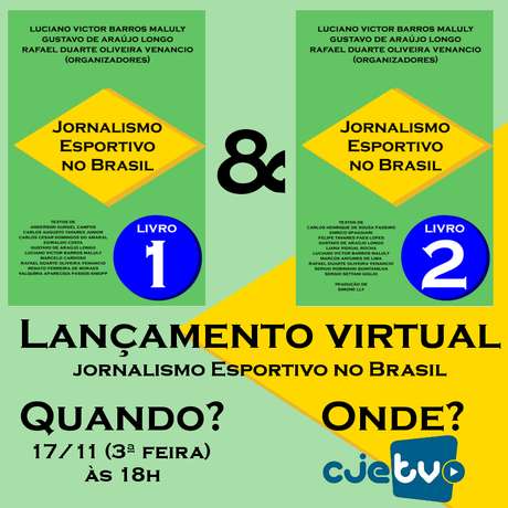 Dois livros sobre Jornalismo Esportivo no Brasil: no livro 2 está o capítulo sobre Fórmula 1. Dois livros sobre Jornalismo Esportivo no Brasil: no livro 2 está o capítulo sobre Fórmula 1.