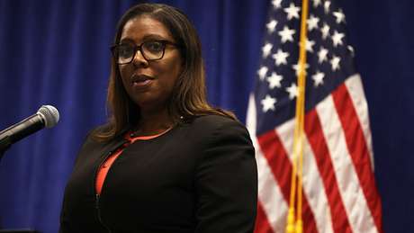 Letitia James colheu depoimento do filho de Trump, Eric