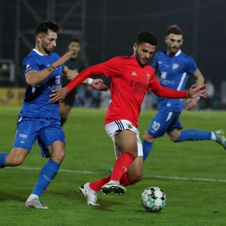 Benfica avançou na Taça de Portugal com vitória magra (Foto: Divulgação / Benfica) Benfica avançou na Taça de Portugal com vitória magra (Foto: Divulgação / Benfica)