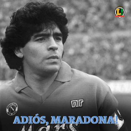 Aos 60 anos, morre Diego Maradona (Arte L!) Aos 60 anos, morre Diego Maradona (Arte L!)