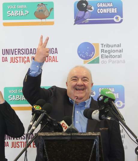 Rafael Greca, reeleito prefeito de Curitiba