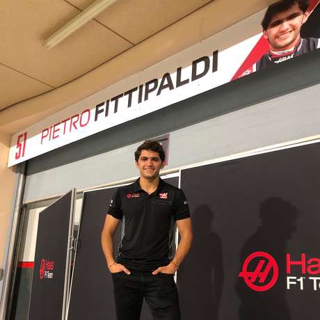 Pietro Fittipaldi: finalmente terá sua chance na equipe Haas. Pietro Fittipaldi: finalmente terá sua chance na equipe Haas.