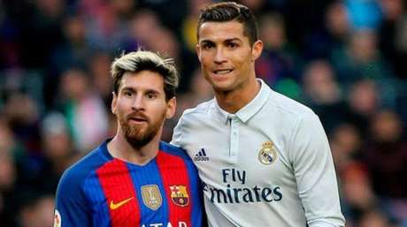 Messi e Cristiano Ronaldo em um Barcelona x Real Madrid (Foto: AFP) Messi e Cristiano Ronaldo em um Barcelona x Real Madrid (Foto: AFP)