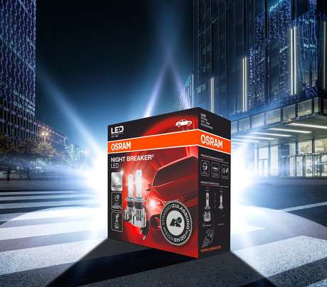 Night Breaker LED H7 da Osram é a primeira lâmpada LED retro ajustada a passar pelos extensos e rígidos procedimentos de teste, tornando-a uma substituição legal para as lâmpadas halógenas H7. Night Breaker LED H7 da Osram é a primeira lâmpada LED retro ajustada a passar pelos extensos e rígidos procedimentos de teste, tornando-a uma substituição legal para as lâmpadas halógenas H7.