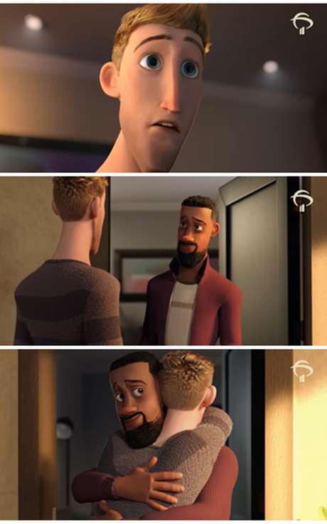 Animação de banco insere diversidade sexual na homenagem a profissionais da saúde e aos adeptos do distanciamento social Animação de banco insere diversidade sexual na homenagem a profissionais da saúde e aos adeptos do distanciamento social