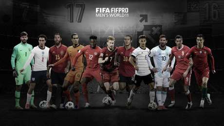 Seleção foi divulgada pela Fifa (Foto: Divulgação/Fifa) Seleção foi divulgada pela Fifa (Foto: Divulgação/Fifa)