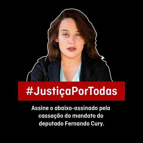 Após episódio de assédio na Alesp, Isa Penna (PSOL) lançou um abaixo-assinado pela cassação do mandato de Fernando Cury (Cidadania) Após episódio de assédio na Alesp, Isa Penna (PSOL) lançou um abaixo-assinado pela cassação do mandato de Fernando Cury (Cidadania)
