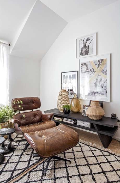 3. Poltrona charles eames de couro – Via: Delighfull 3. Poltrona charles eames de couro – Via: Delighfull