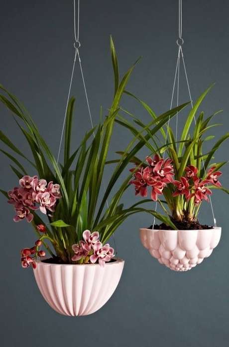 9. Vaso suspenso para orquídeas – Via: We Are Scout 9. Vaso suspenso para orquídeas – Via: We Are Scout