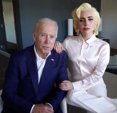 Lady Gaga cantará o hino americano na posse de Joe Biden Lady Gaga cantará o hino americano na posse de Joe Biden