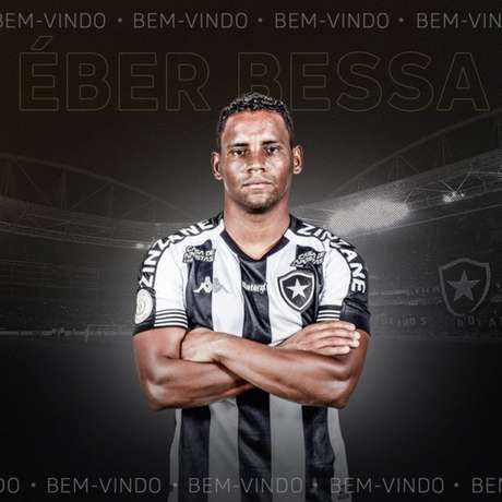 Éber Bessa jogou sete partidas e não marcou gols (Divulgação / Botafogo)