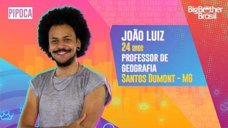 João Luiz, professor de geografia - 24 anos