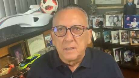 Galvão Bueno questionou a fala de Renato Gaúcho após o Grenal (Foto: Reprodução / Twitter) Galvão Bueno questionou a fala de Renato Gaúcho após o Grenal (Foto: Reprodução / Twitter)