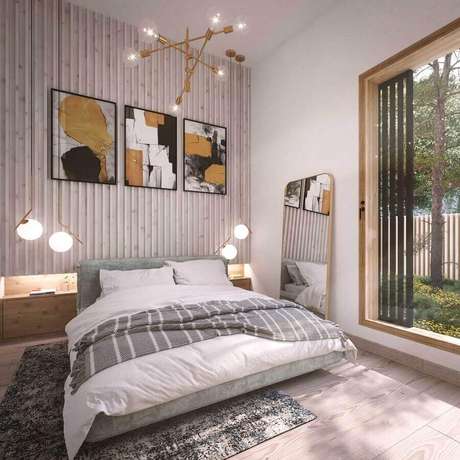 7. Porta de vidro para decoração de quarto moderno – Foto: habitissimo 7. Porta de vidro para decoração de quarto moderno – Foto: habitissimo
