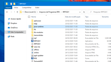 Imposto de Renda 2021 não exige instalação do Java para ...