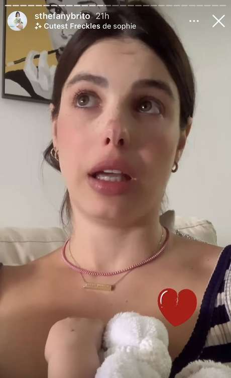 Em uma série de vídeos no Instagram, Sthefany Brito deu detalhes sobre saúde de Enrico, de três meses de vida Em uma série de vídeos no Instagram, Sthefany Brito deu detalhes sobre saúde de Enrico, de três meses de vida