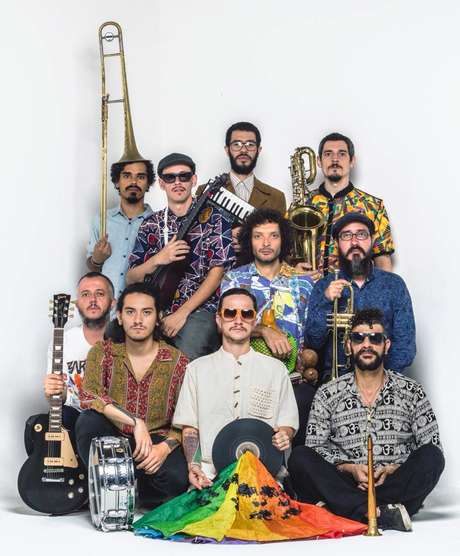 Nomade Orquestra é uma das atrações Nomade Orquestra é uma das atrações