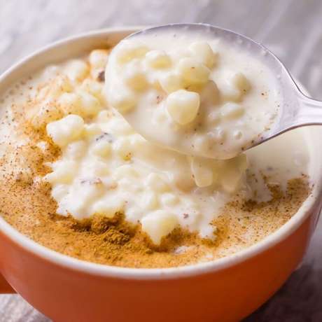 Receita de canjica prática e cremosa Receita de canjica prática e cremosa