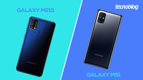 samsung a51 vs m21s