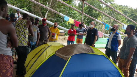 Migrantes pretendiam passar pelo Peru, mas destino final da maior parte deles não era o território peruano